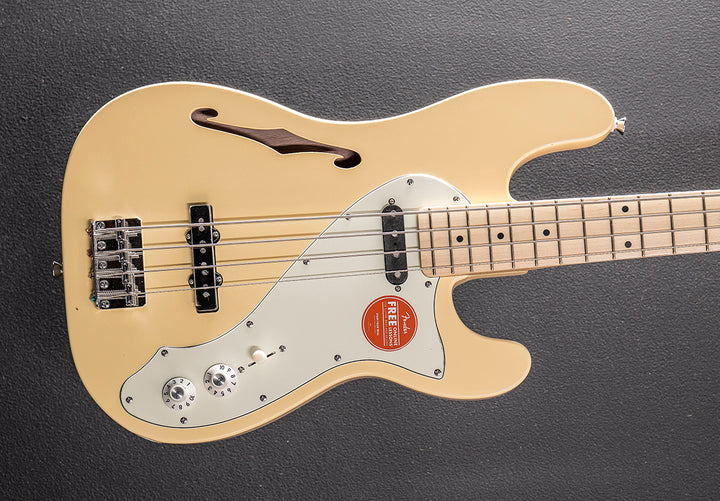 Paranormal Precision Bass Thinline SJ - Vintage White w/Maple