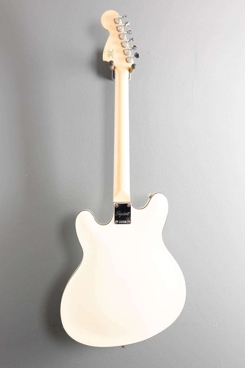Affinity Series Starcaster Deluxe - Olympic White – Dave's Guitar Shop