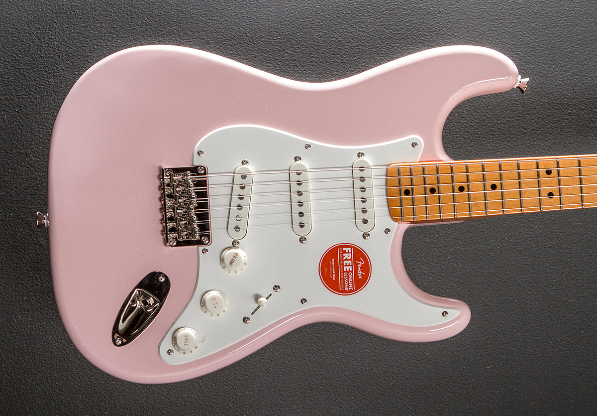 Classic Vibe 50's Stratocaster HT - Shell Pink w/Maple – Dave's