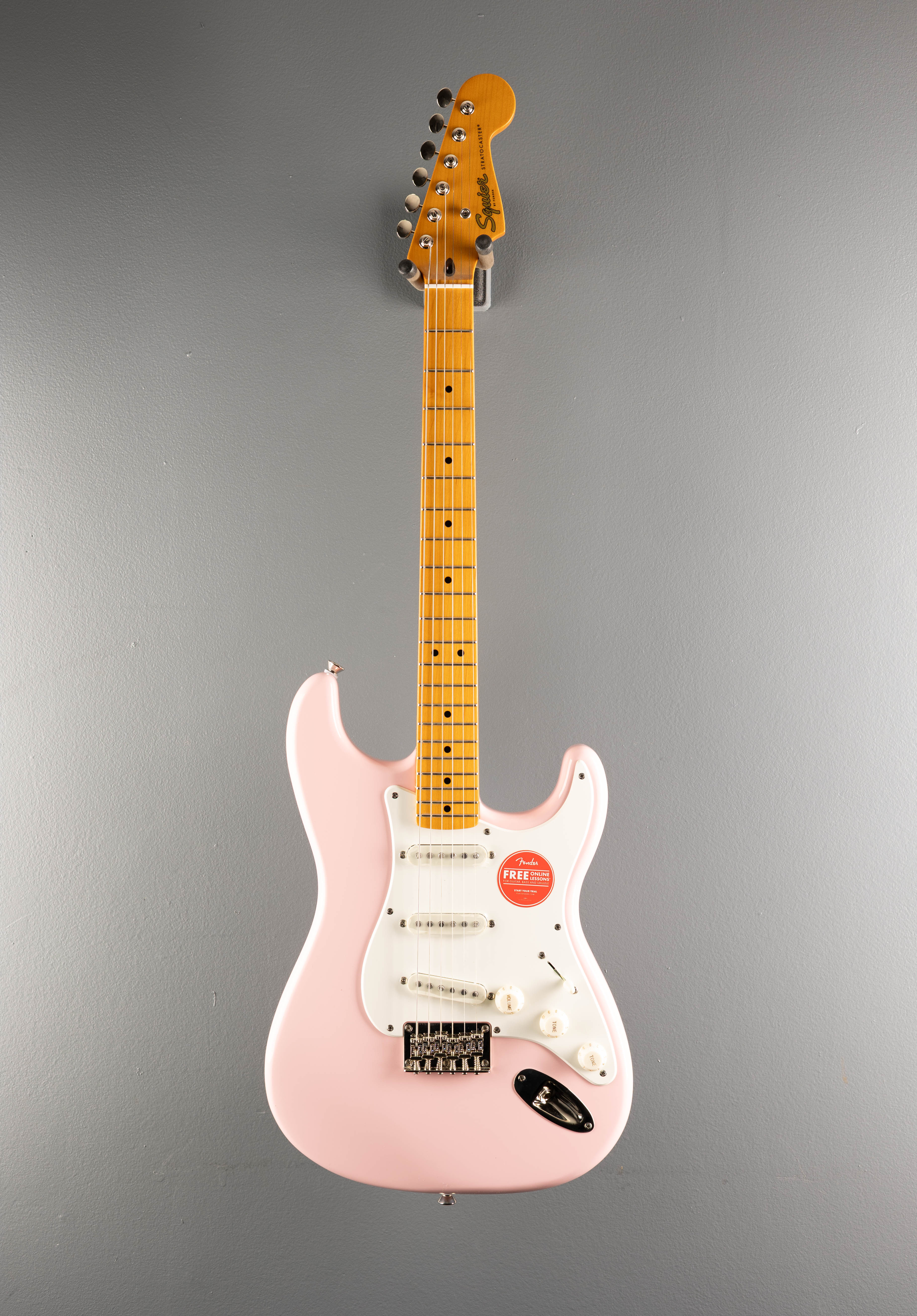 Classic Vibe 50's Stratocaster HT - Shell Pink w/Maple – Dave's