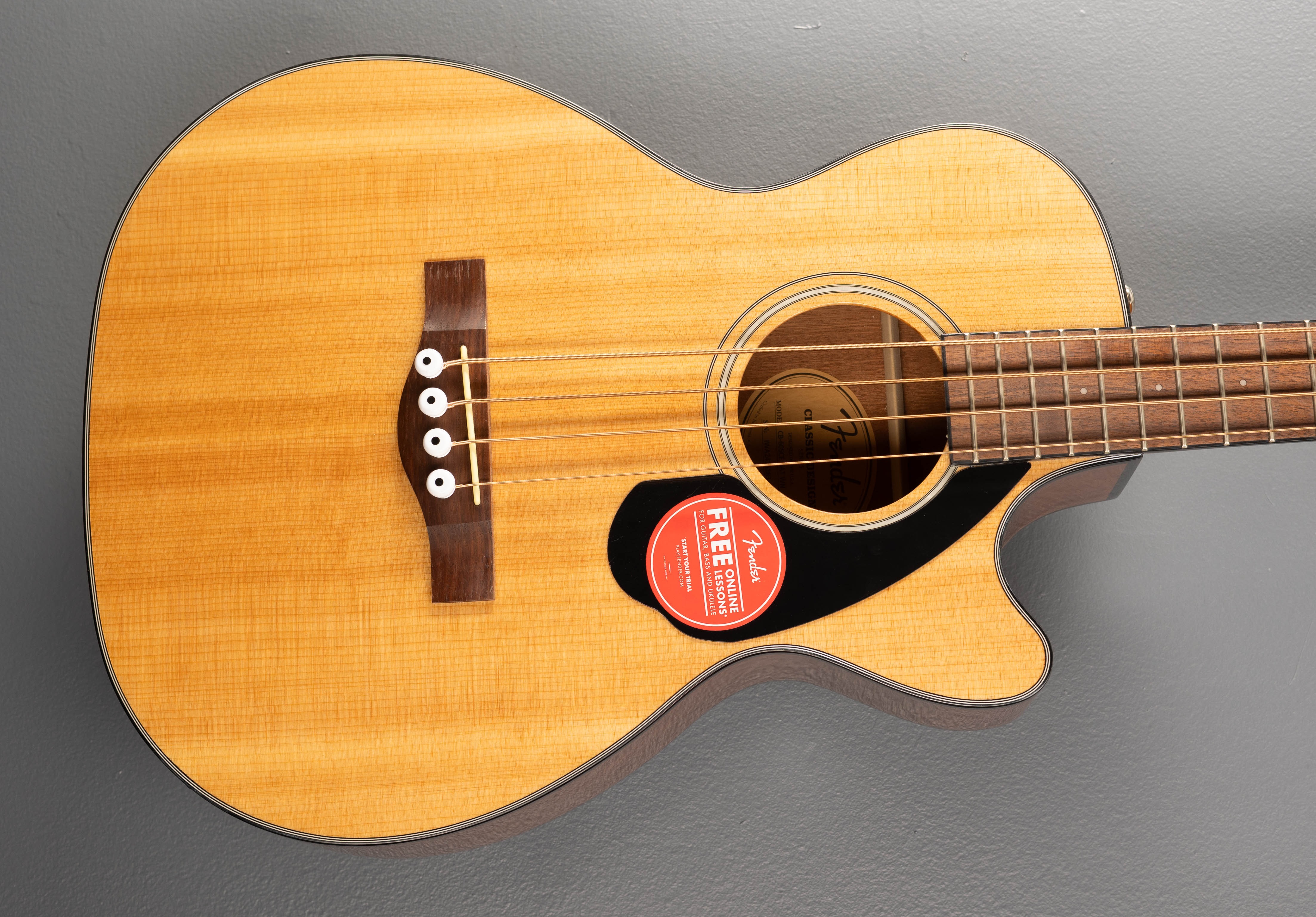 CB-60SCE Bass - Natural – Dave's Guitar Shop