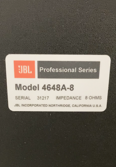 4648A-8 + 4745C Speaker Set, Recent