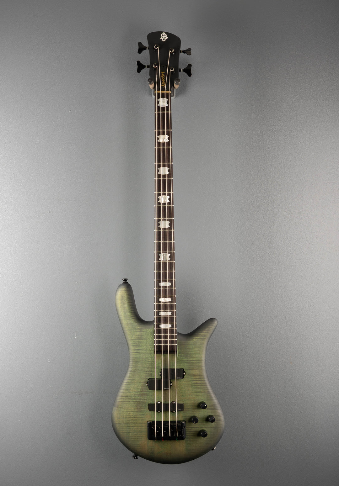 Euro LX Neck Thru 4 String - Haunted Moss