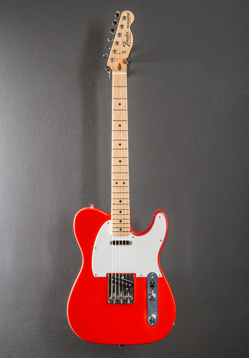 MIJ Limited International Color Telecaster - Morocco Red w/Maple