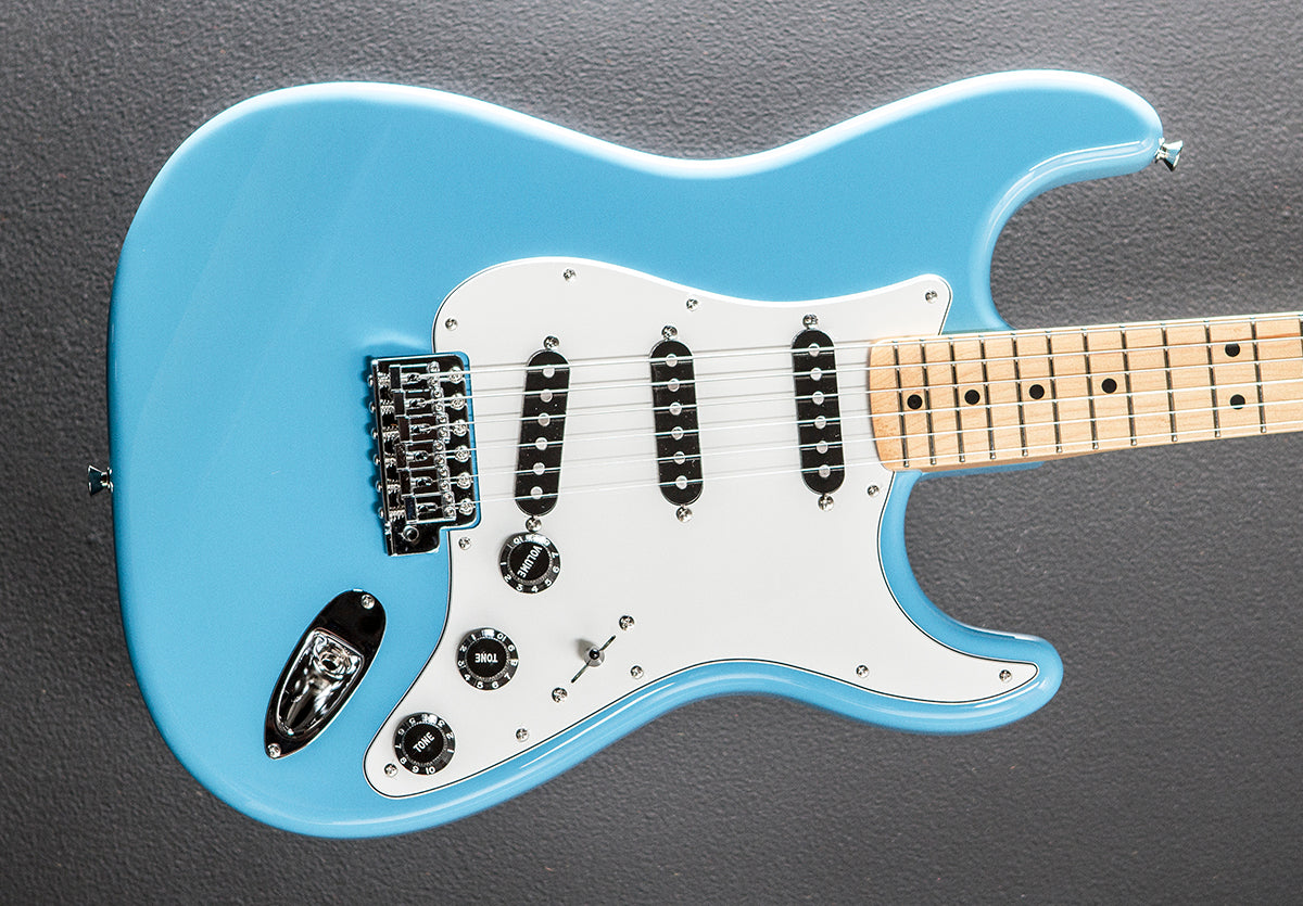 MIJ Limited International Color Stratocaster - Maui Blue w/Maple