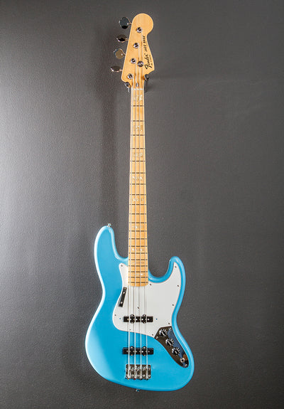 MIJ Limited International Color Jazz Bass - Maui Blue w/Maple