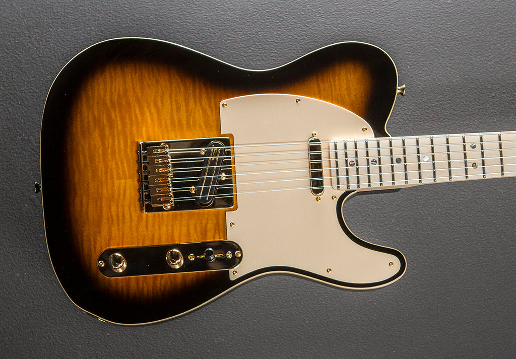 美品！！Fender Richie Kotzen Tele Fender Richie Kotzen Telecaster ®, Maple Fingerboard, Brown
