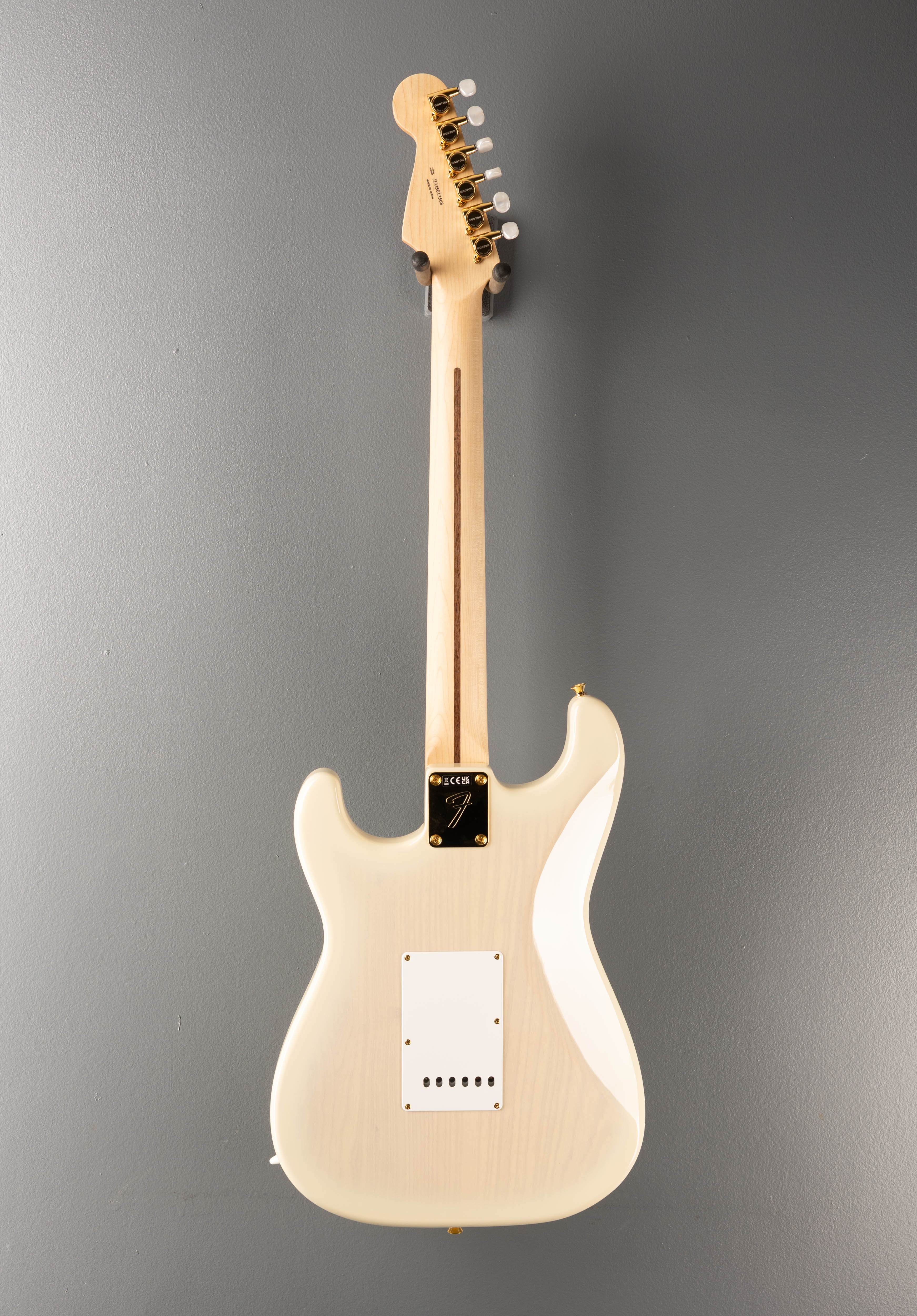 Fender Stratocaster エレキギター アイボリー Fender USA / Eric Johnson Stratocaster White Blonde Maple