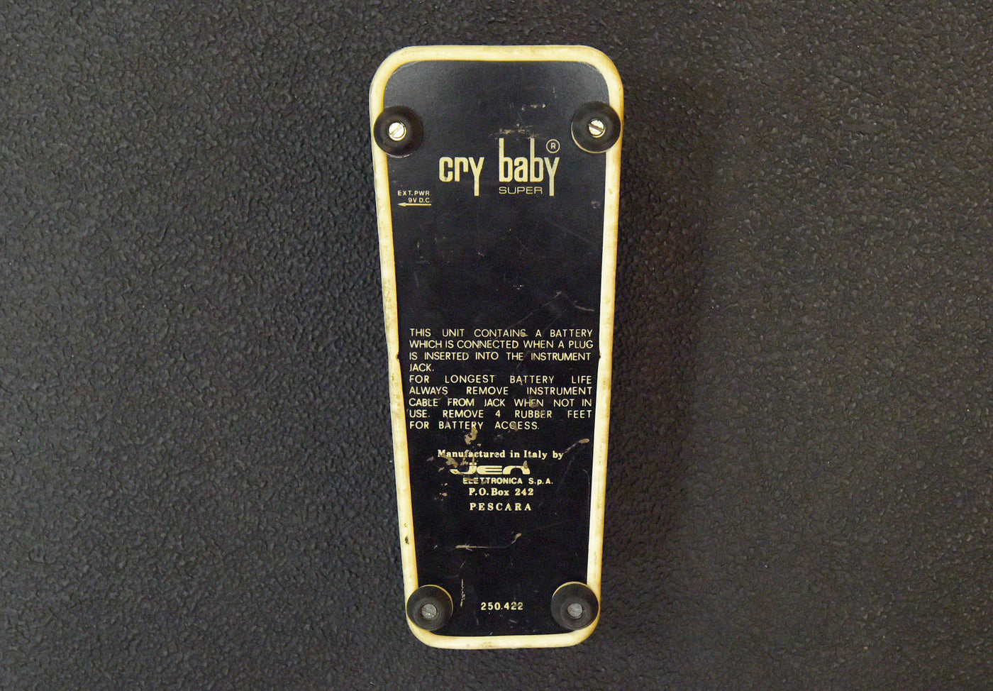 Cry Baby Super - Red Inductor, 70's