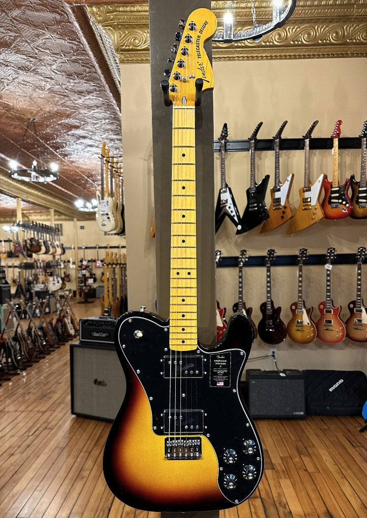 American Vintage II 1975 Telecaster Deluxe - 3 Color Sunburst