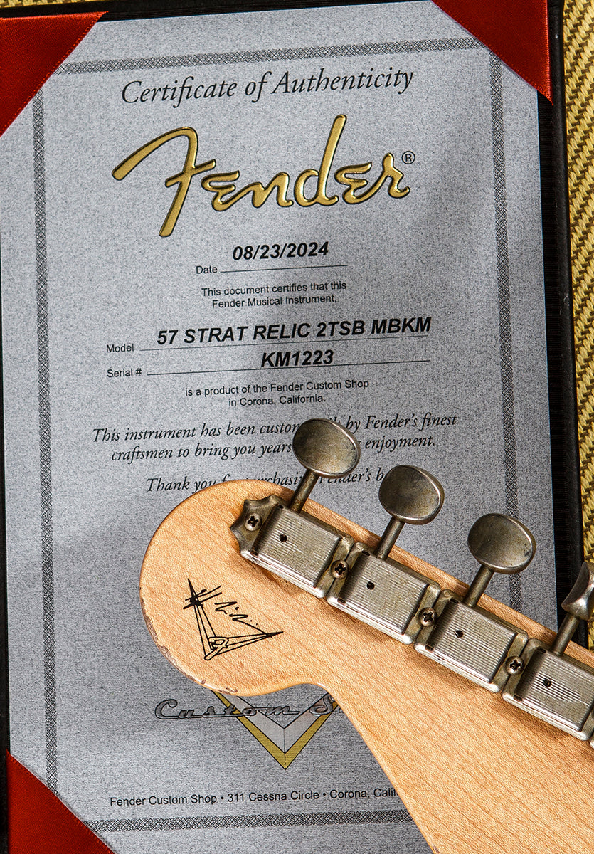 Master Built 1957 Relic Strat