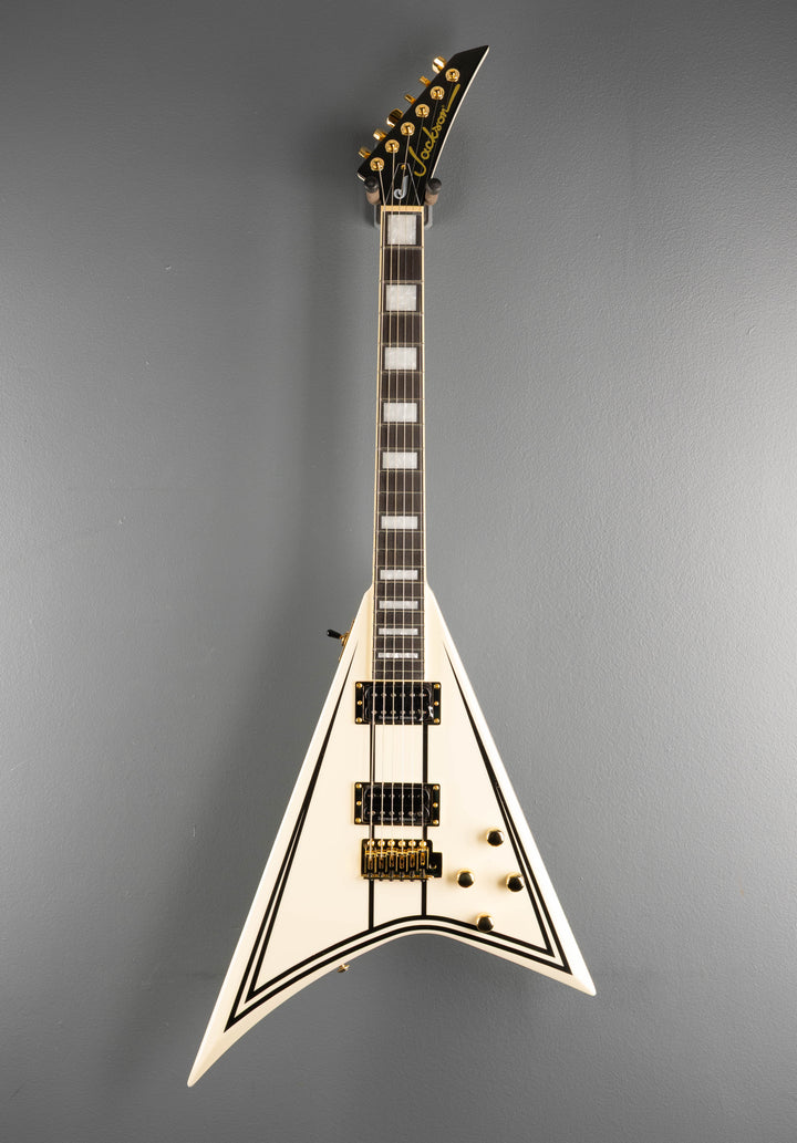 Legend Series Limited Edition Signature Randy Rhoads CD1 - Vintage White with Black Pinstripes