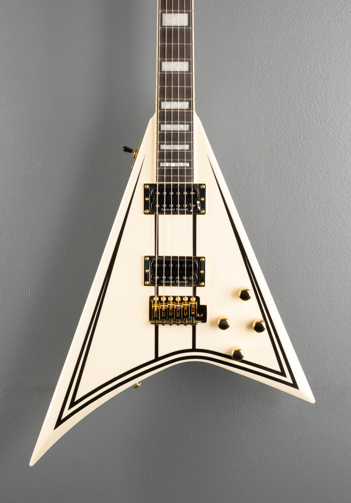 Legend Series Limited Edition Signature Randy Rhoads CD1 - Vintage White with Black Pinstripes