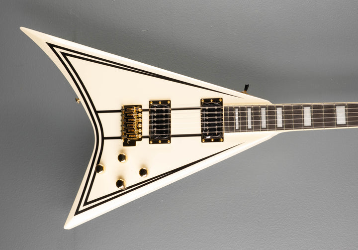 Legend Series Limited Edition Signature Randy Rhoads CD1 - Vintage White with Black Pinstripes