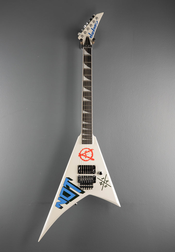 Legend Series Limited Edition Signature Scott Ian Rhoads RR22 NOT - Pearl White