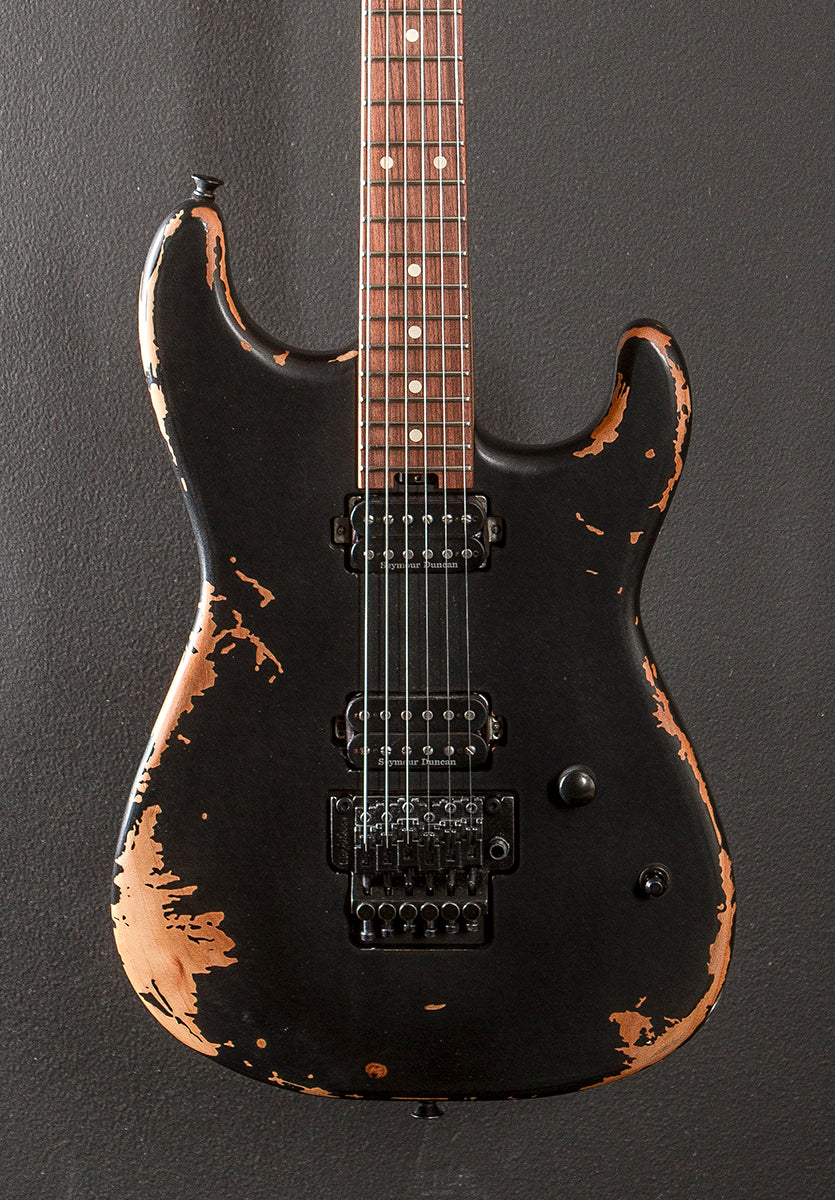 Pro-Mod Relic San Dimas Style 1 HH FR PF - Weathered Black
