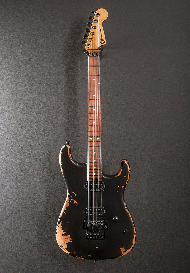 Pro-Mod Relic San Dimas Style 1 HH FR PF - Weathered Black