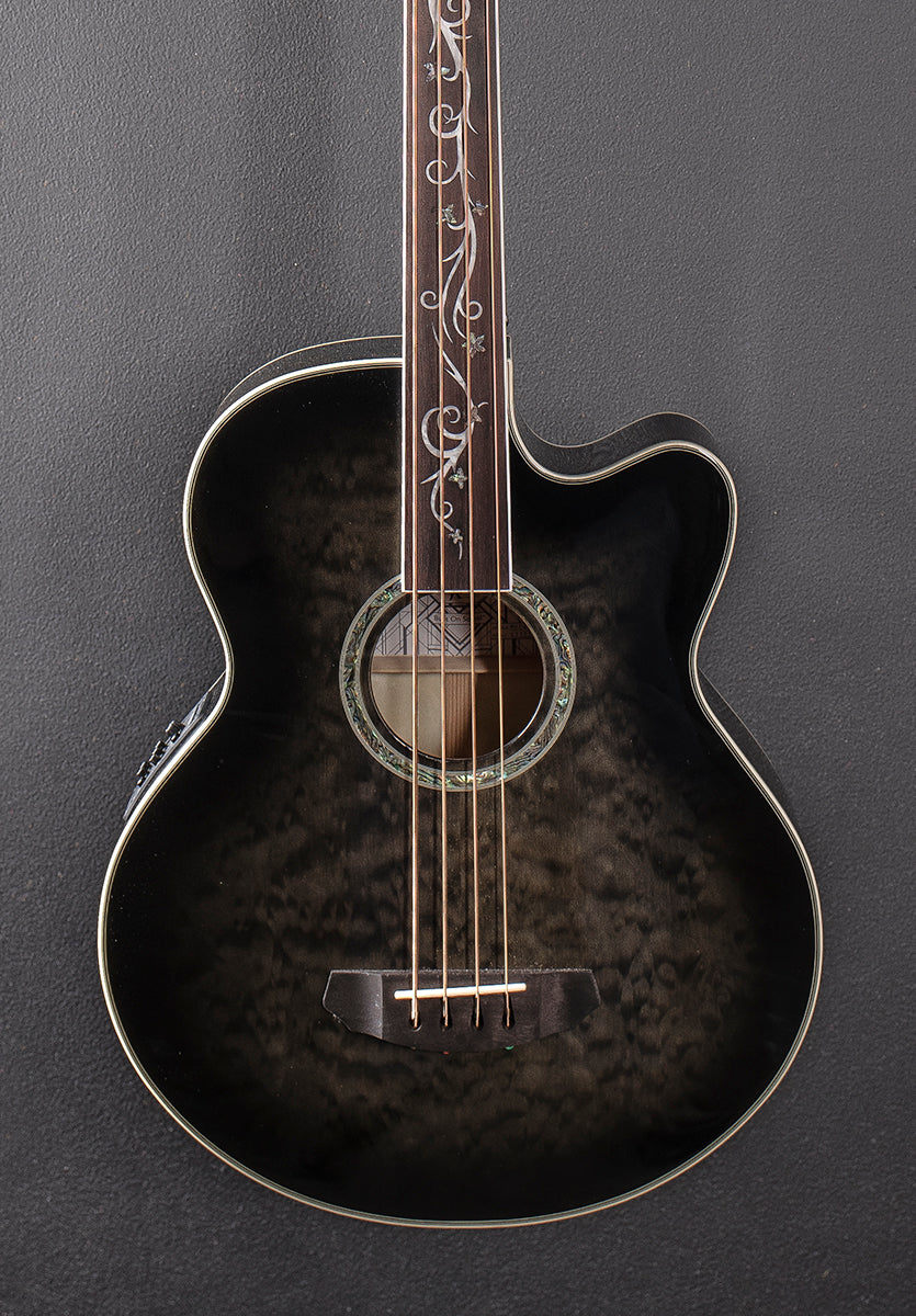 Dragonfly 4 Fretless Bass - Smoke Burst