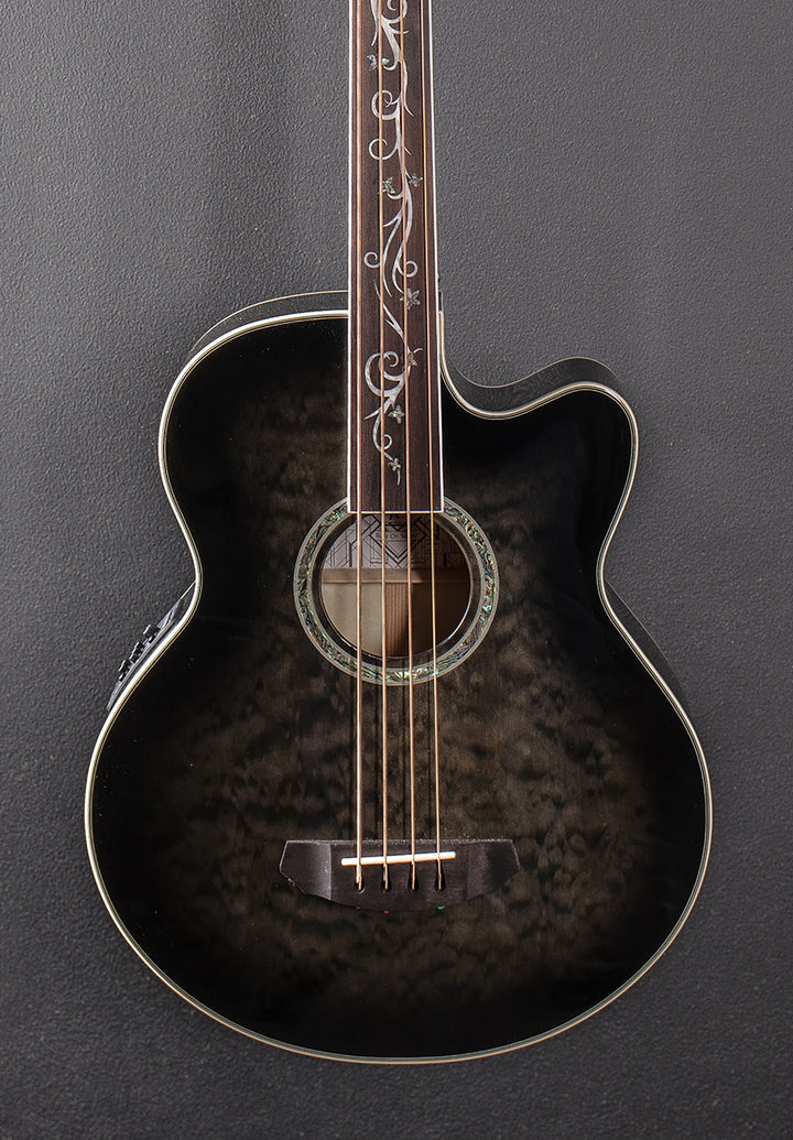 Dragonfly 4 Fretless Bass - Smoke Burst
