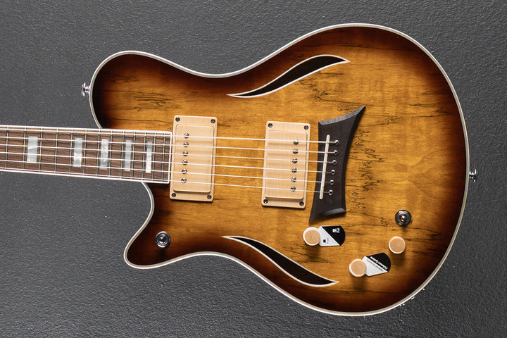 Hybrid Special Left Hand - Spalted Maple Burst