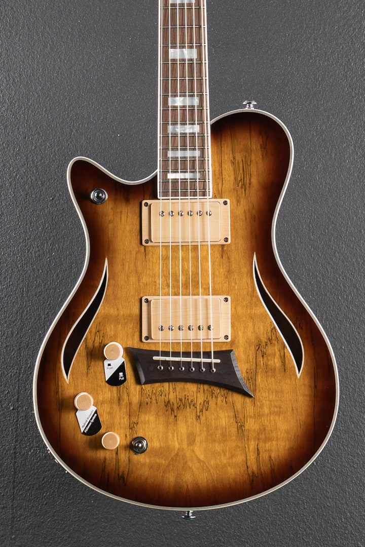 Hybrid Special Left Hand - Spalted Maple Burst