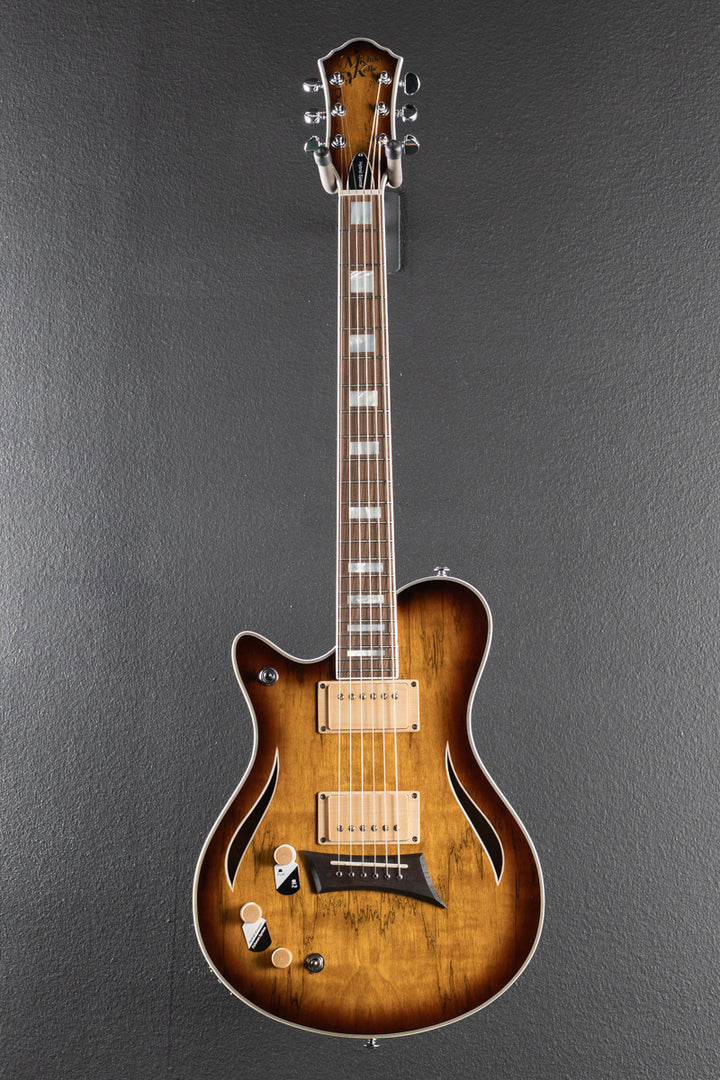 Hybrid Special Left Hand - Spalted Maple Burst