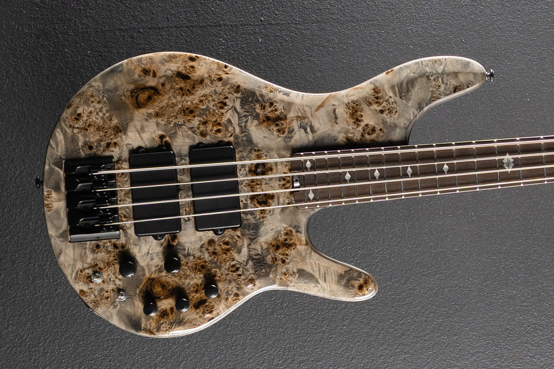 Pinnacle 4 Bass - Grey Burl