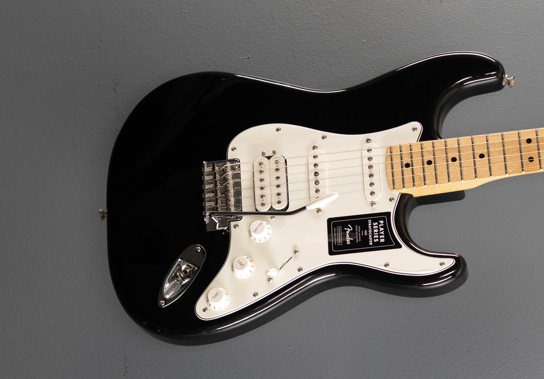Player Stratocaster HSS - Black w/Maple – Dave