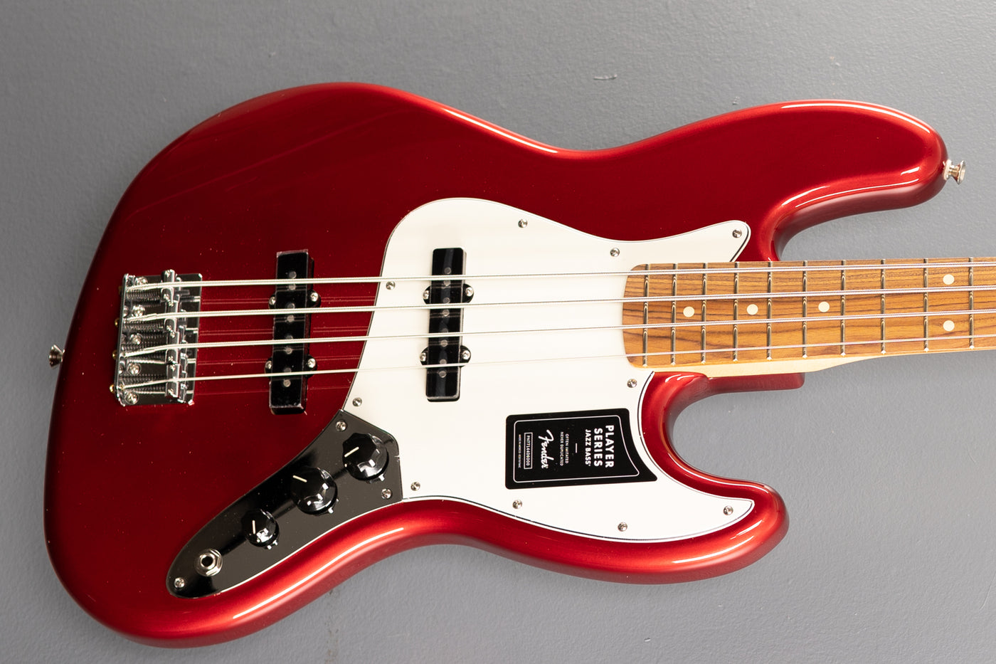 Player Jazz Bass - Candy Apple Red