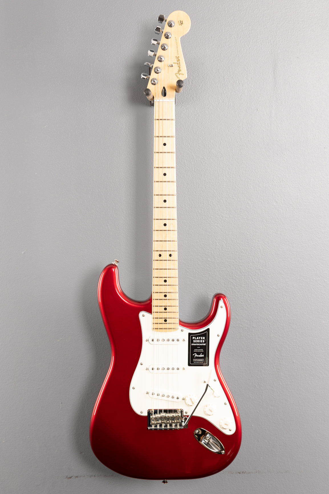 Player Stratocaster - Candy Apple Red