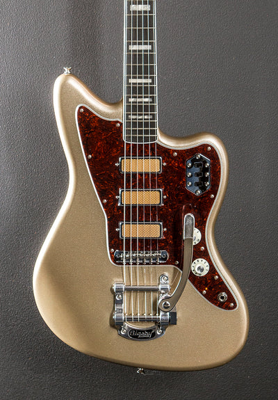 Gold Foil Jazzmaster - Shoreline Gold