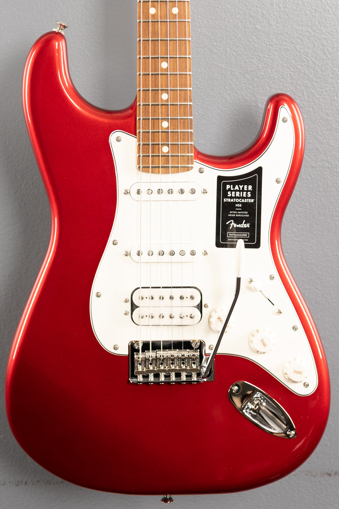 Player Stratocaster HSS - Candy Apple Red