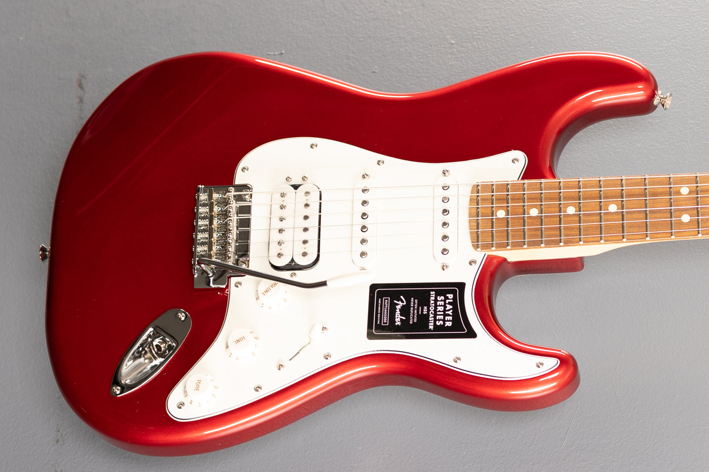 Player Stratocaster HSS - Candy Apple Red