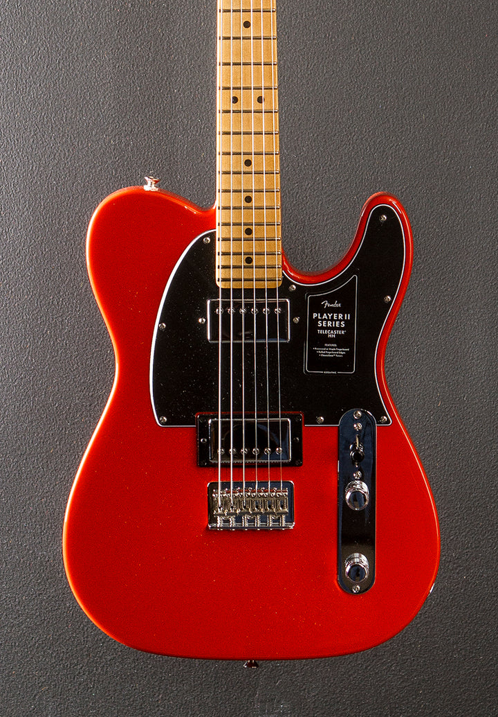 Player II Telecaster HH - Coral Red w/Maple