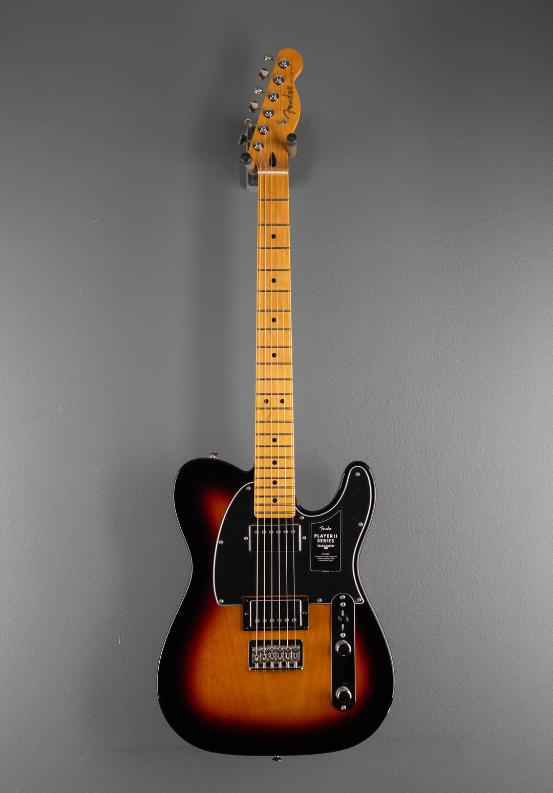 Player II Telecaster HH - 3 Color Sunburst w/Maple