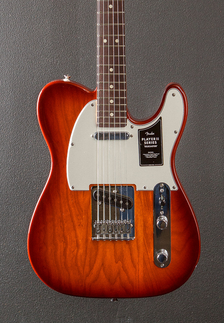 Player II Telecaster - Aged Cherry Burst w/Rosewood