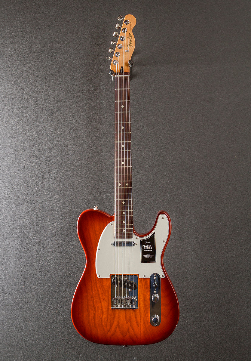 Player II Telecaster - Aged Cherry Burst w/Rosewood