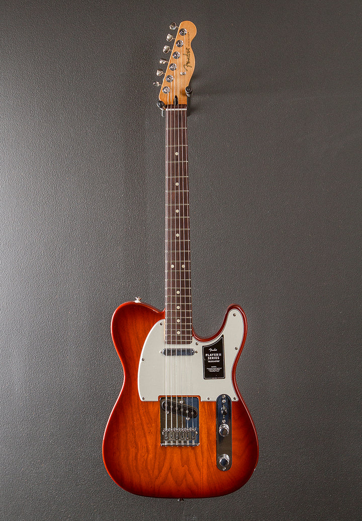 Player II Telecaster - Aged Cherry Burst w/Rosewood