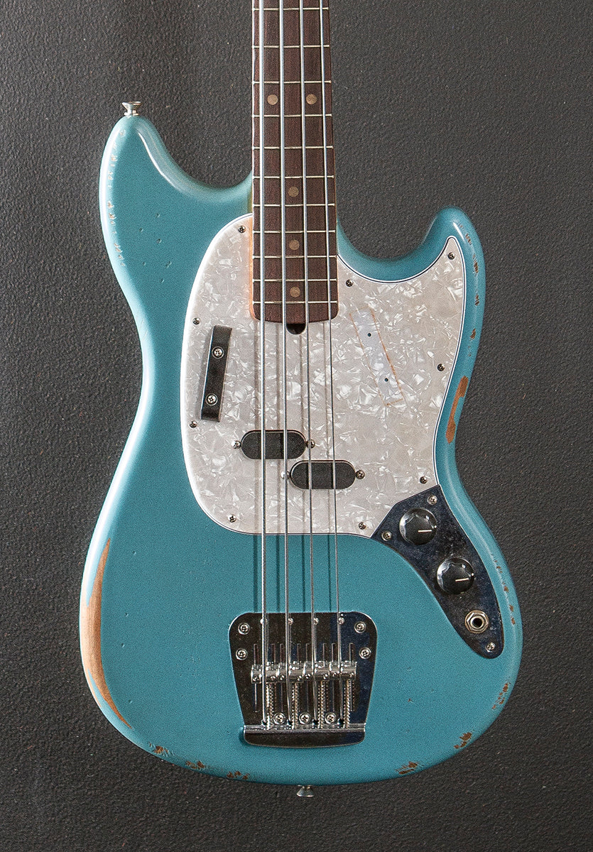 JMJ Road Worn Mustang Bass - Faded Daphne Blue