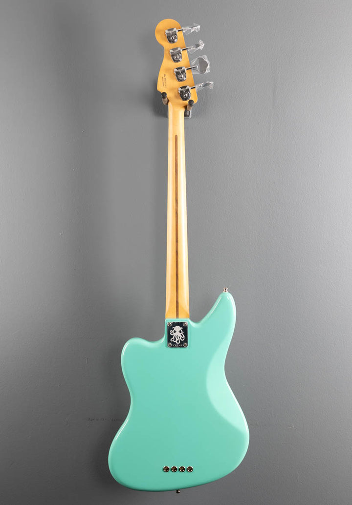 Limited Edition Mark Hoppus Jaguar Bass - Sea Foam Green