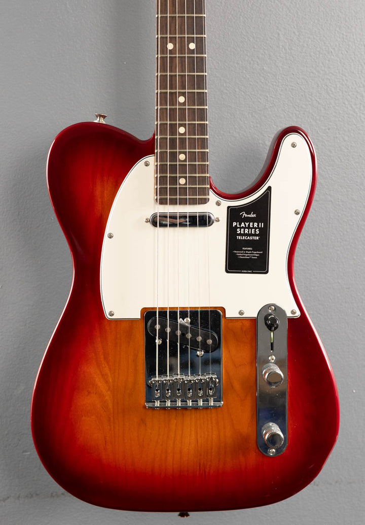 Player II Telecaster - Aged Cherry Burst w/Rosewood