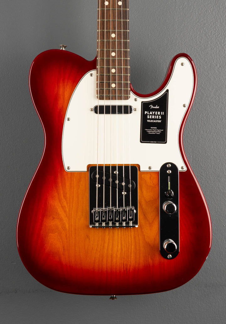 Player II Telecaster - Aged Cherry Burst w/Rosewood
