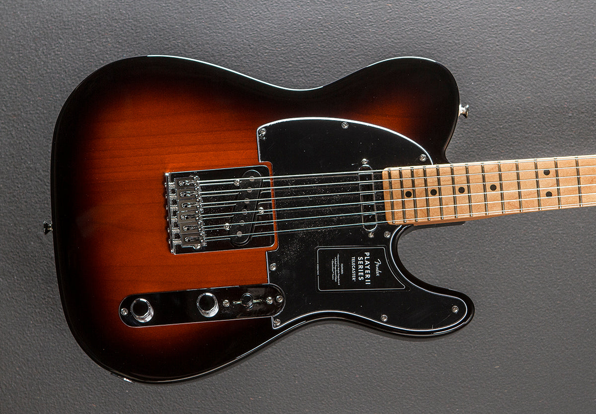 【pianovista】PlayerII Telecaster Player II Telecaster - 3 Color Sunburst w/Maple – Dave's