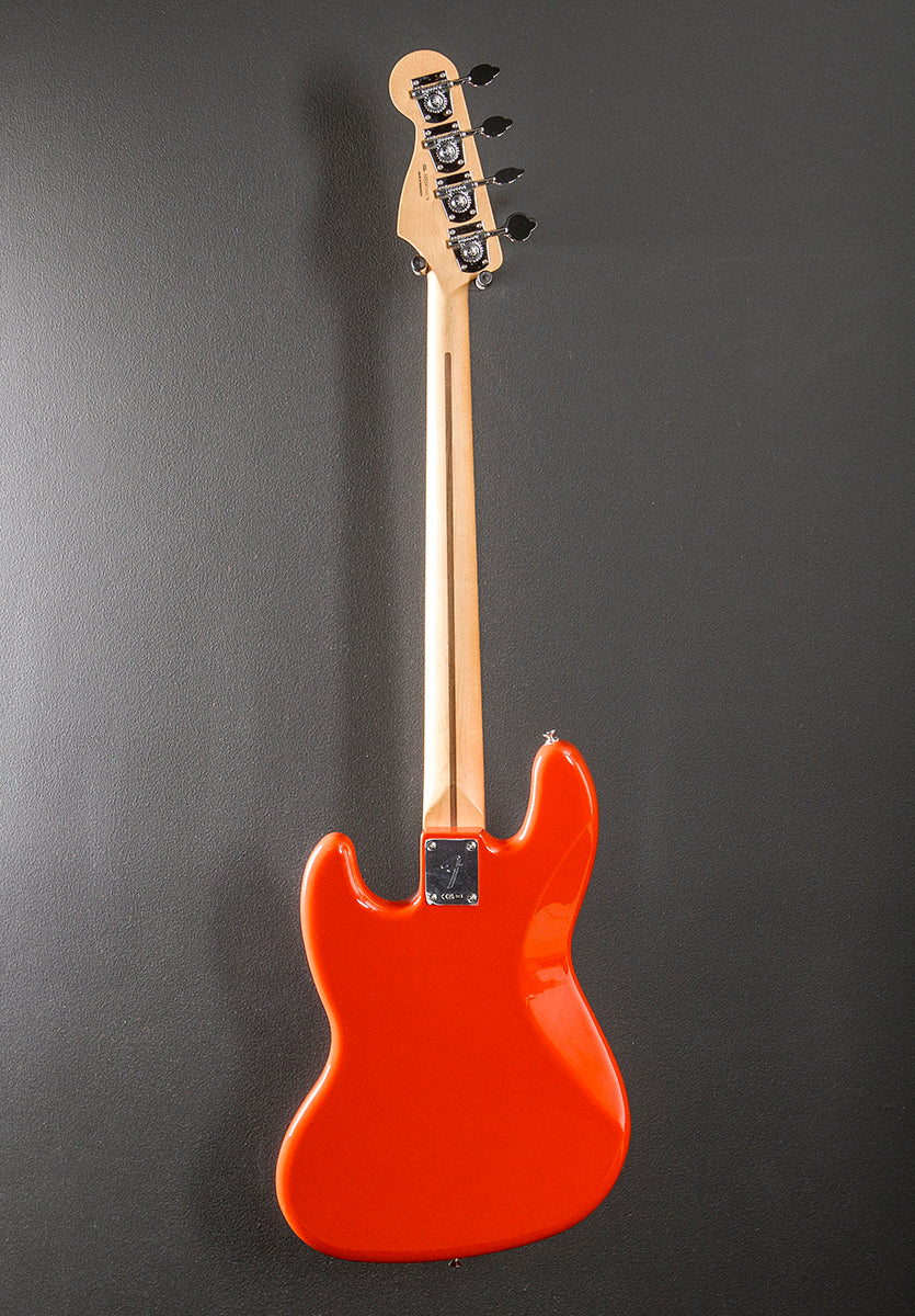 Player II Jazz Bass - Coral Red w/Maple