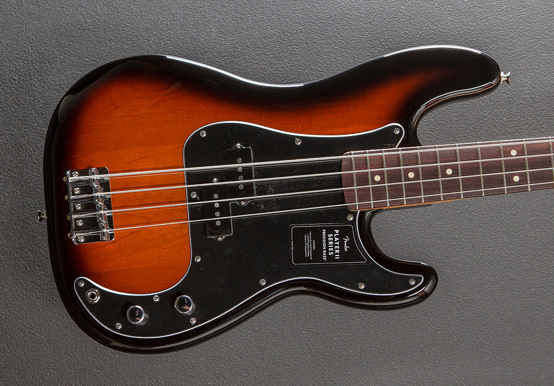 Player II Precision Bass - 3 Color Sunburst w/Rosewood