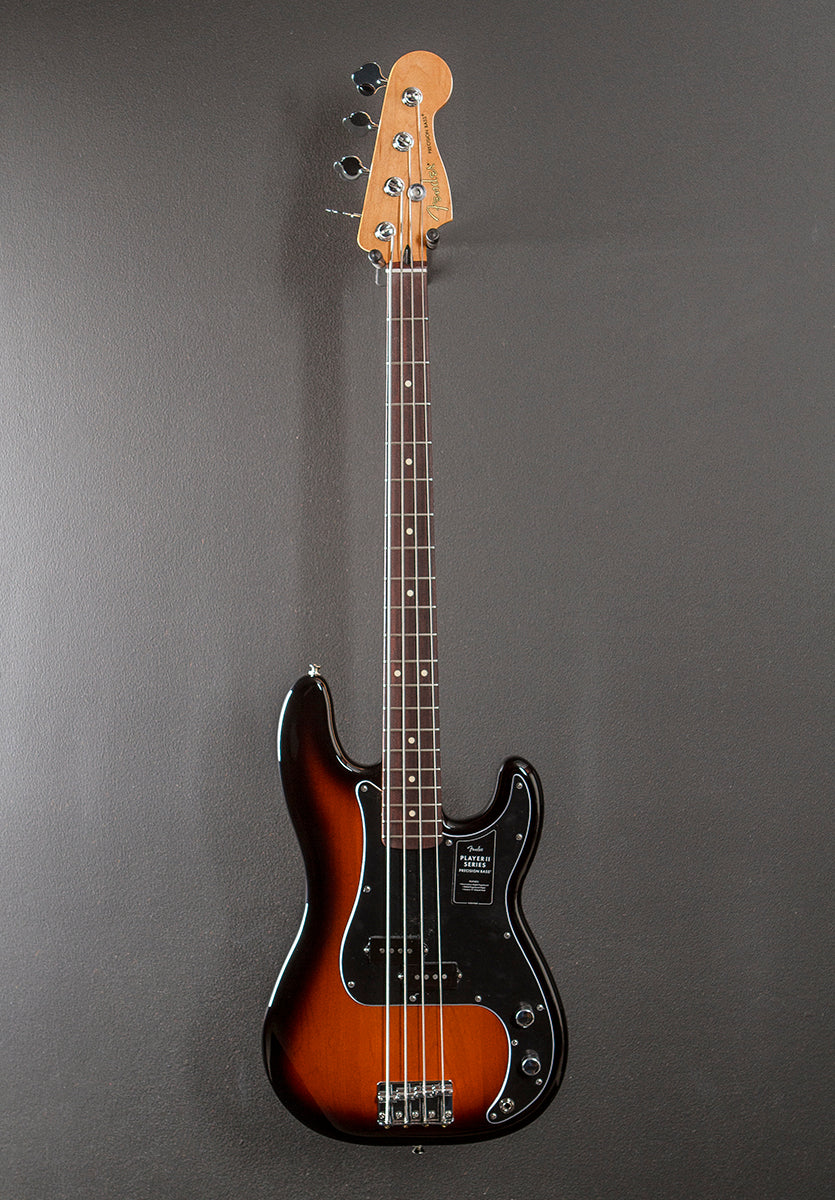 Player II Precision Bass - 3 Color Sunburst w/Rosewood