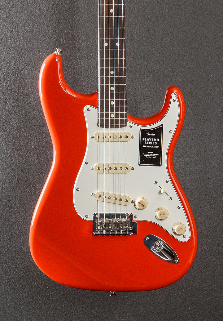 Player II Stratocaster - Coral Red w/Rosewood