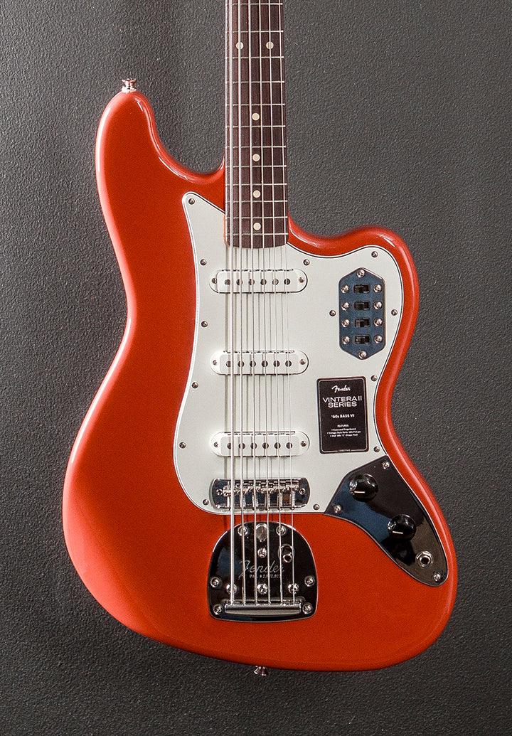 Vintera II 60's Bass VI - Fiesta Red