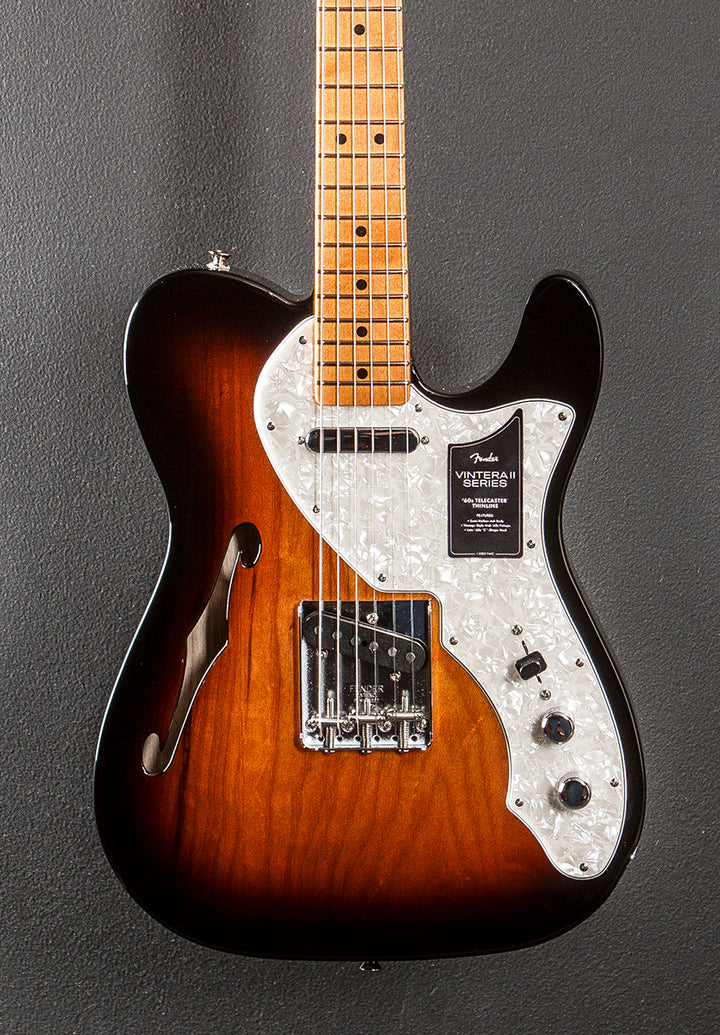 Vintera II 60's Telecaster Thinline - 3 Color Sunburst