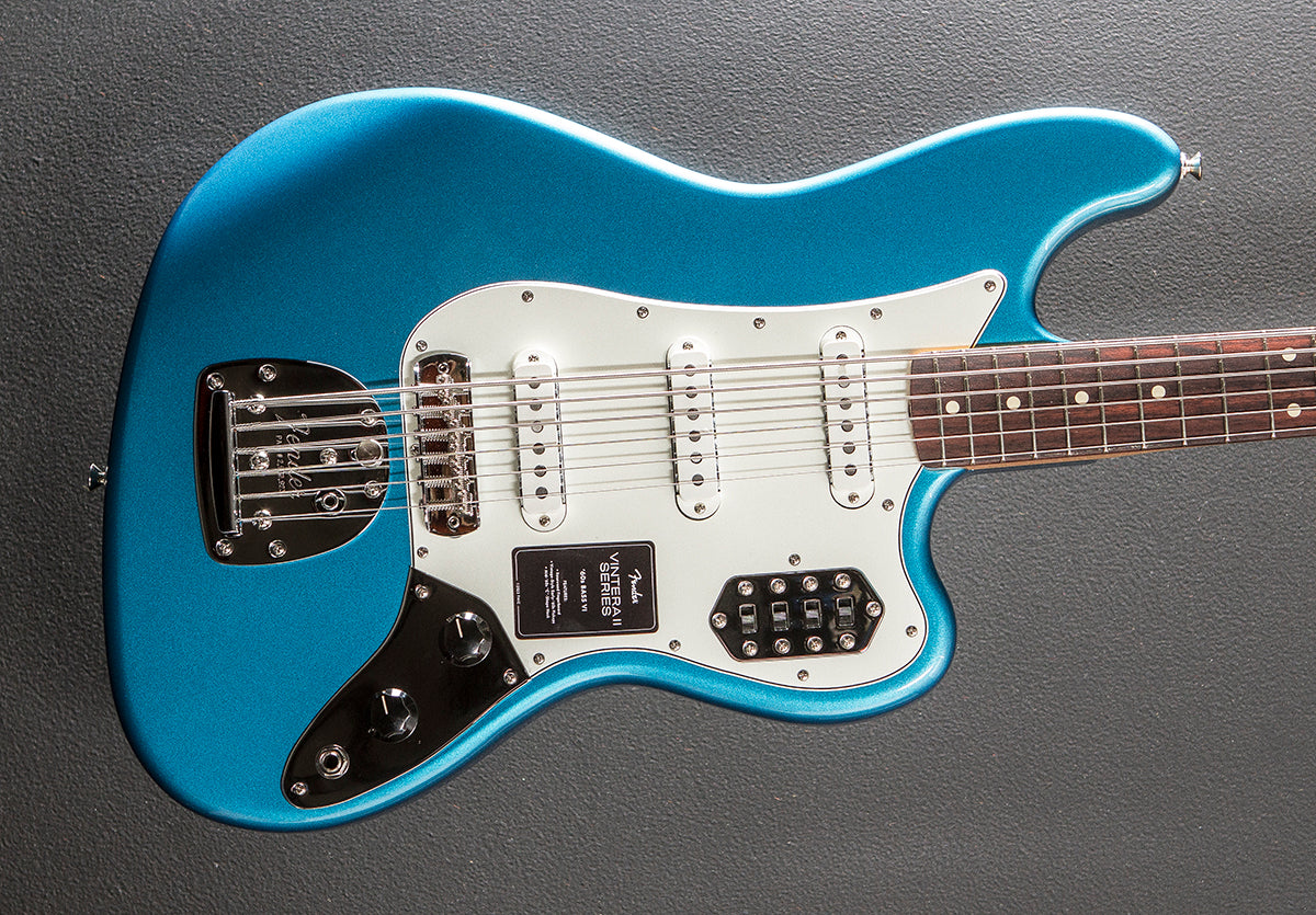 Vintera II 60's Bass VI - Lake Placid Blue – Dave's Guitar Shop